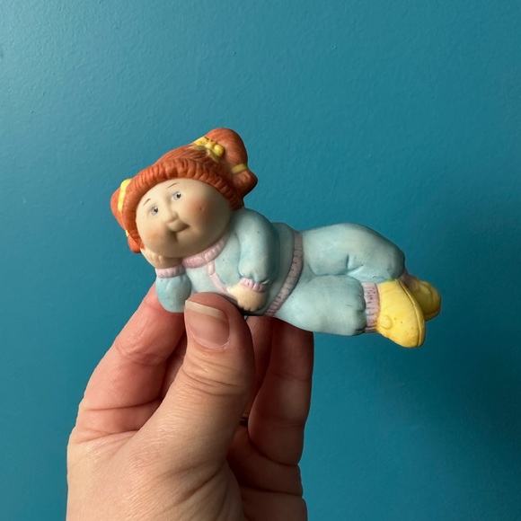 Vintage ceramic cabbage patch kids figurine - Picture 1 of 7